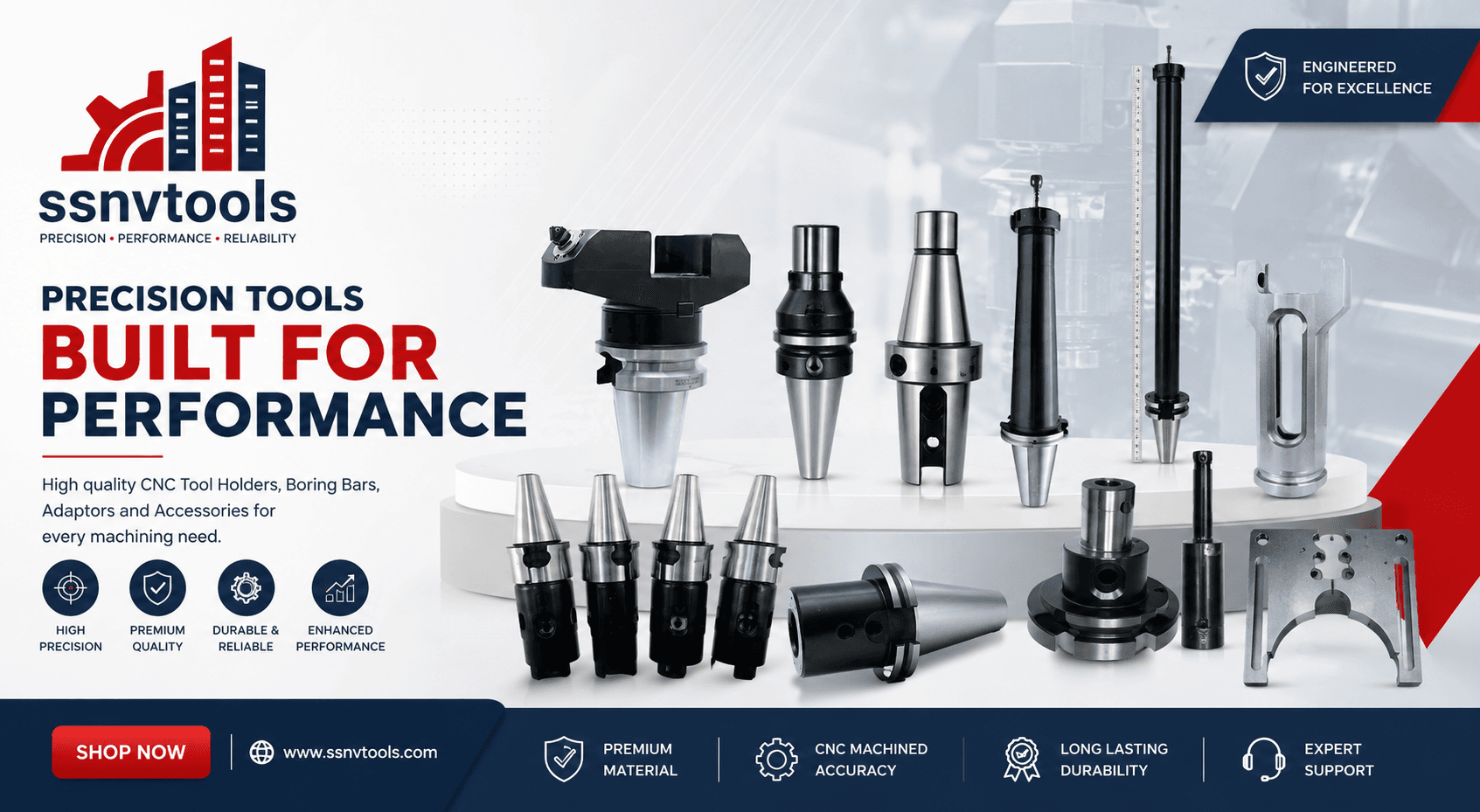 SSNVTOOLS Precision Tools Built For Performance Banner 1